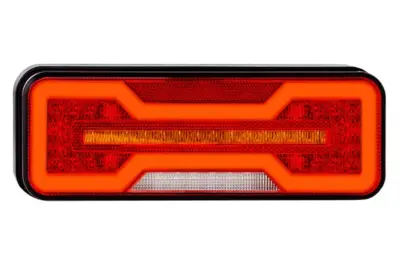 LED Autolamps 284RAWFMR LED-takavalo, dynaaminen vilkku, 12/24V, oikea
