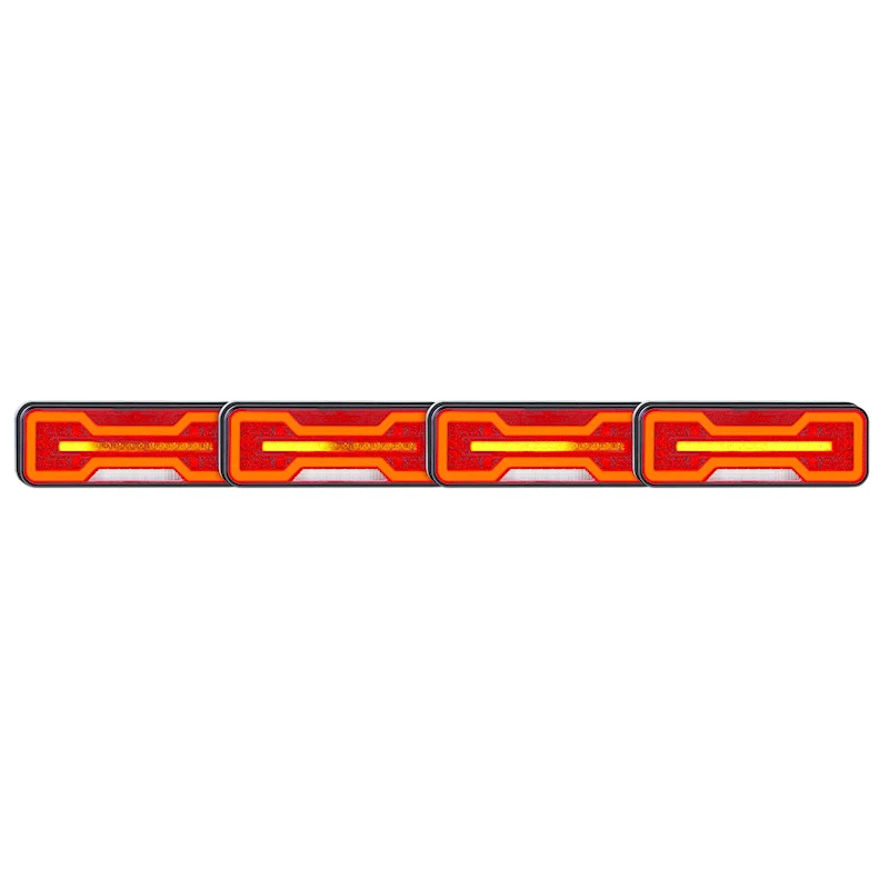 LED Autolamps 284RAWFMR LED-takavalo, dynaaminen vilkku, 12/24V, oikea - Image 4