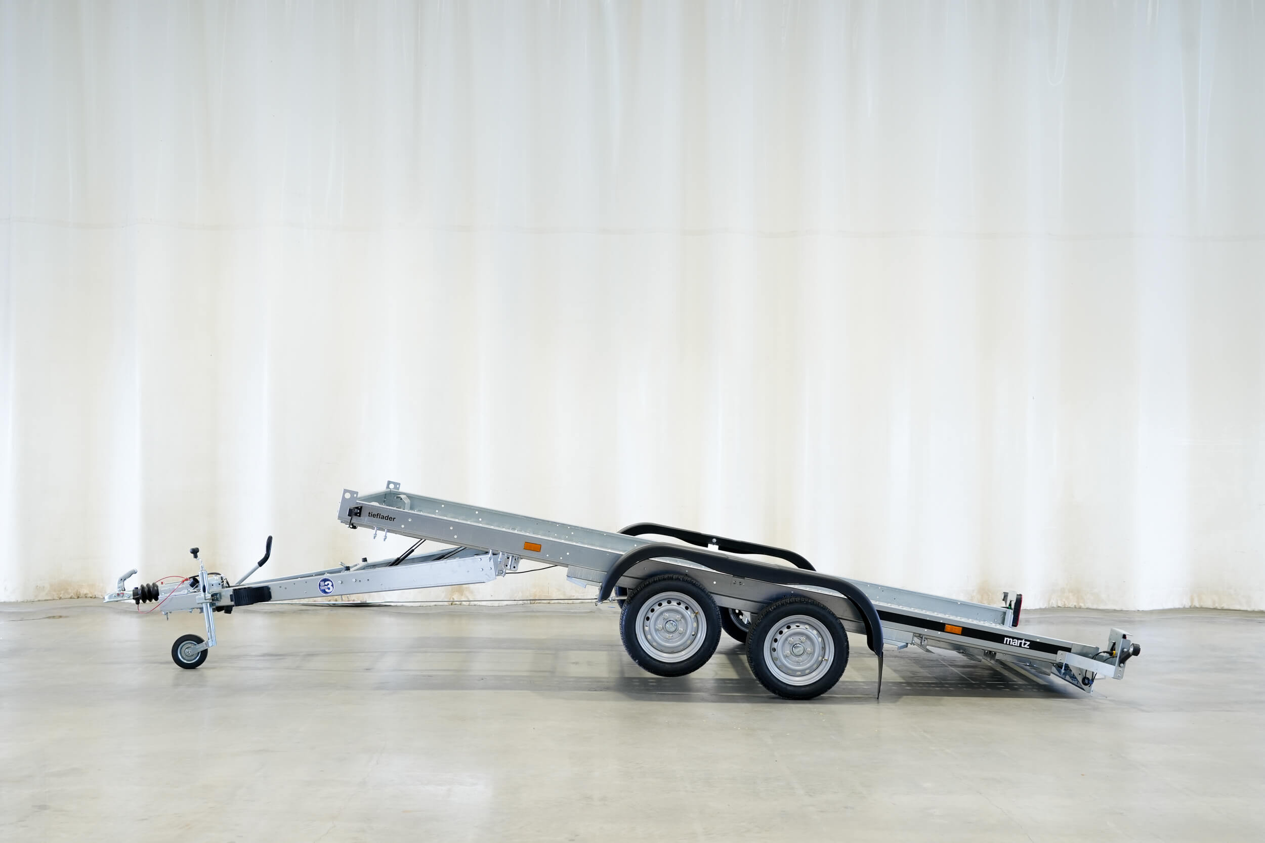 MARTZ GT Tieflader 2000kg (401 x 186 cm) -autotraileri - Image 4